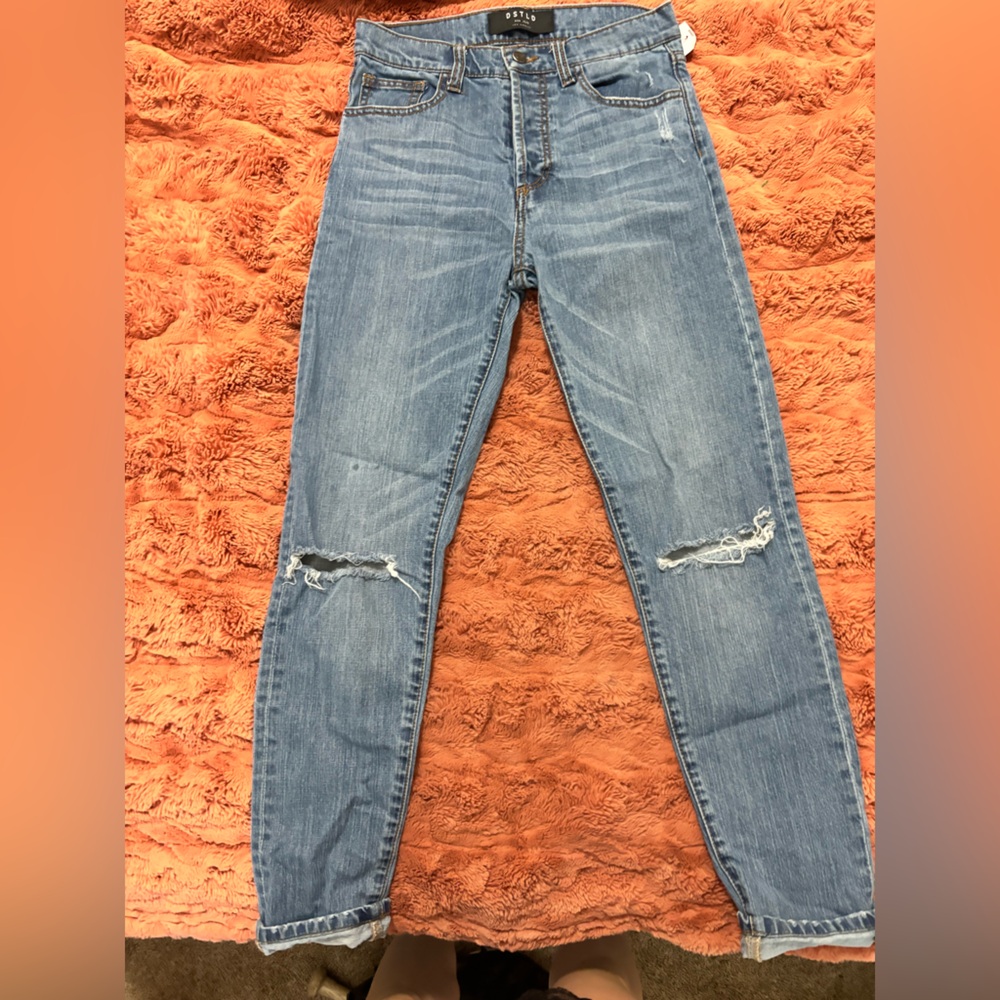 DSTLD Button Fly Mom-Jeans - Picture 5 of 9